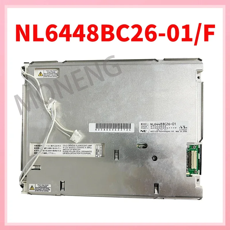 Painel de Exibição Lcd Nl6448bc2601 Nl6448bc26-01f 640 × 480 Completo Testado Transporte Rápido 100 Original 84