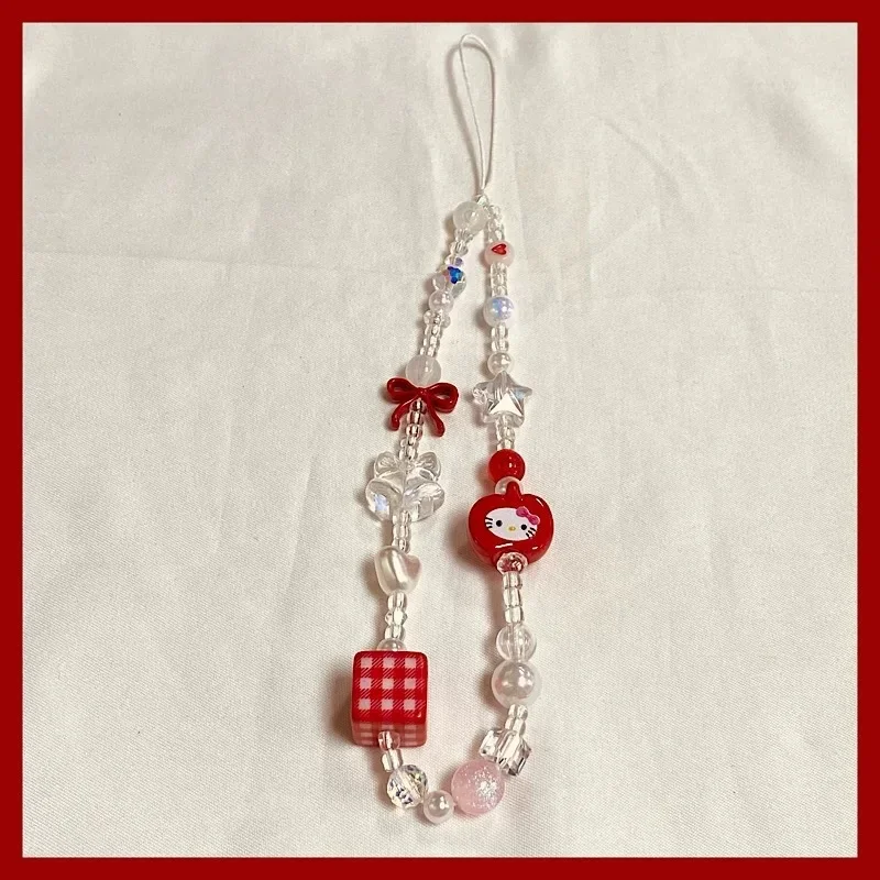 Sanrio Hello Kitty Phone Chain Keychain Pendant Bag Cell Phone Charm