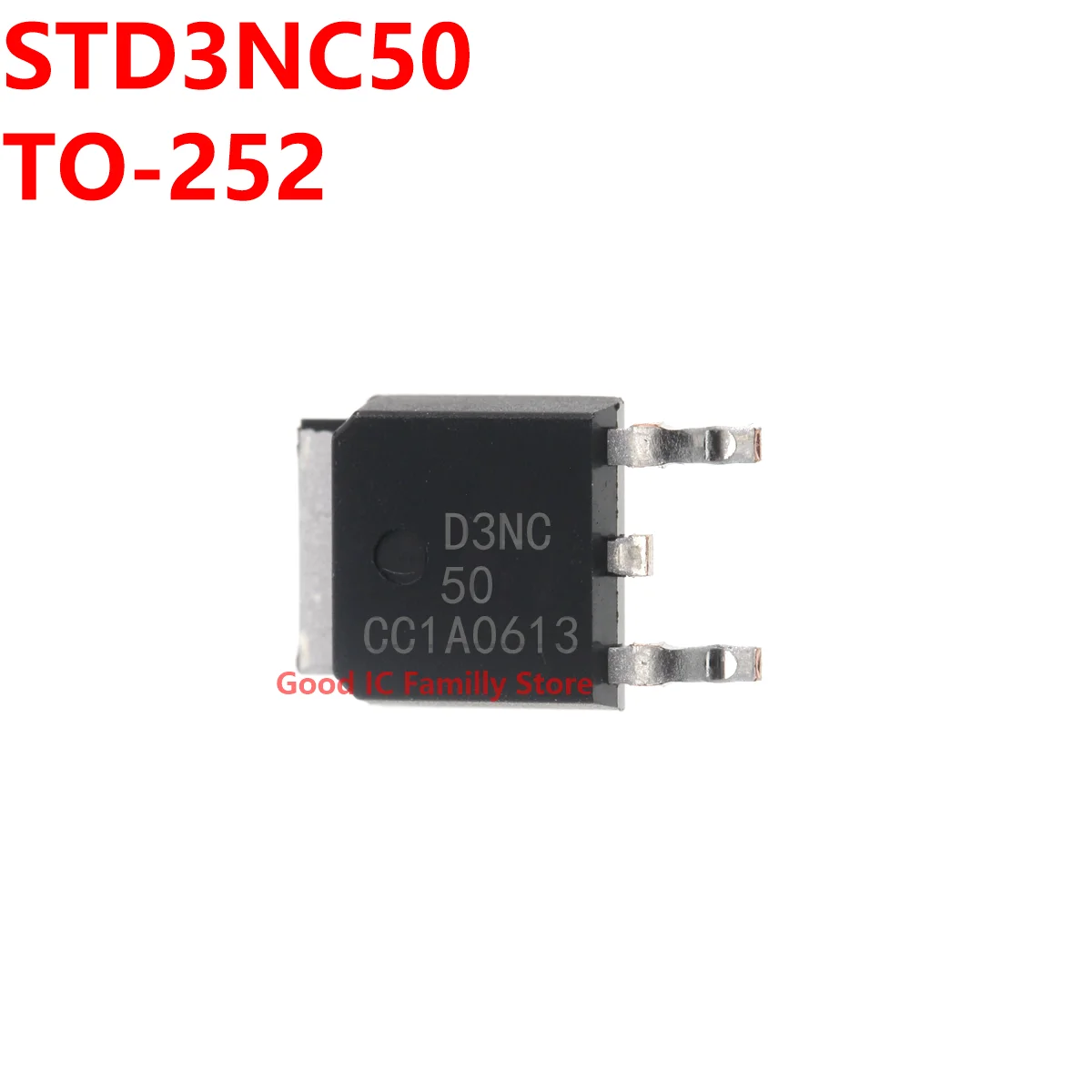 

10PCS STD3NC50 TO-252 D3NC50