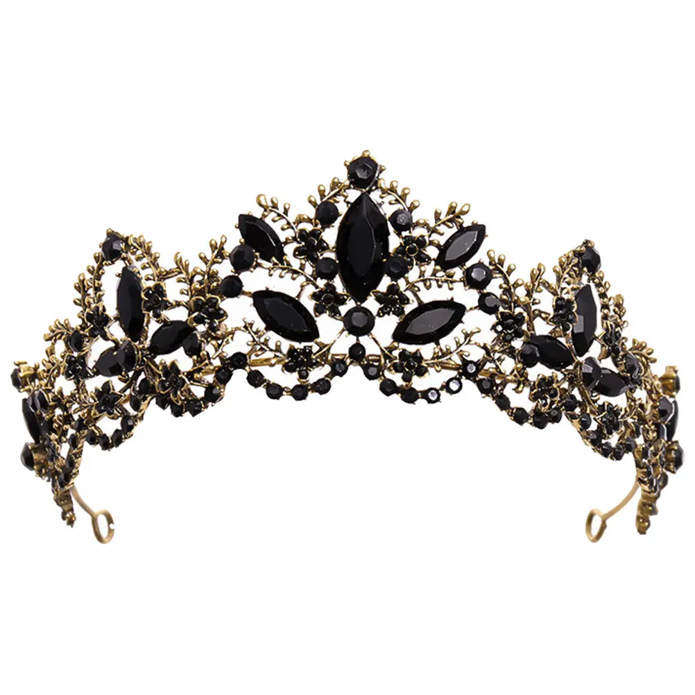 

Bride Alloy Tiara Crown Elegant Wedding Headpiece Beautiful Durable Bridal Party Engagement Crown Tiara for Women