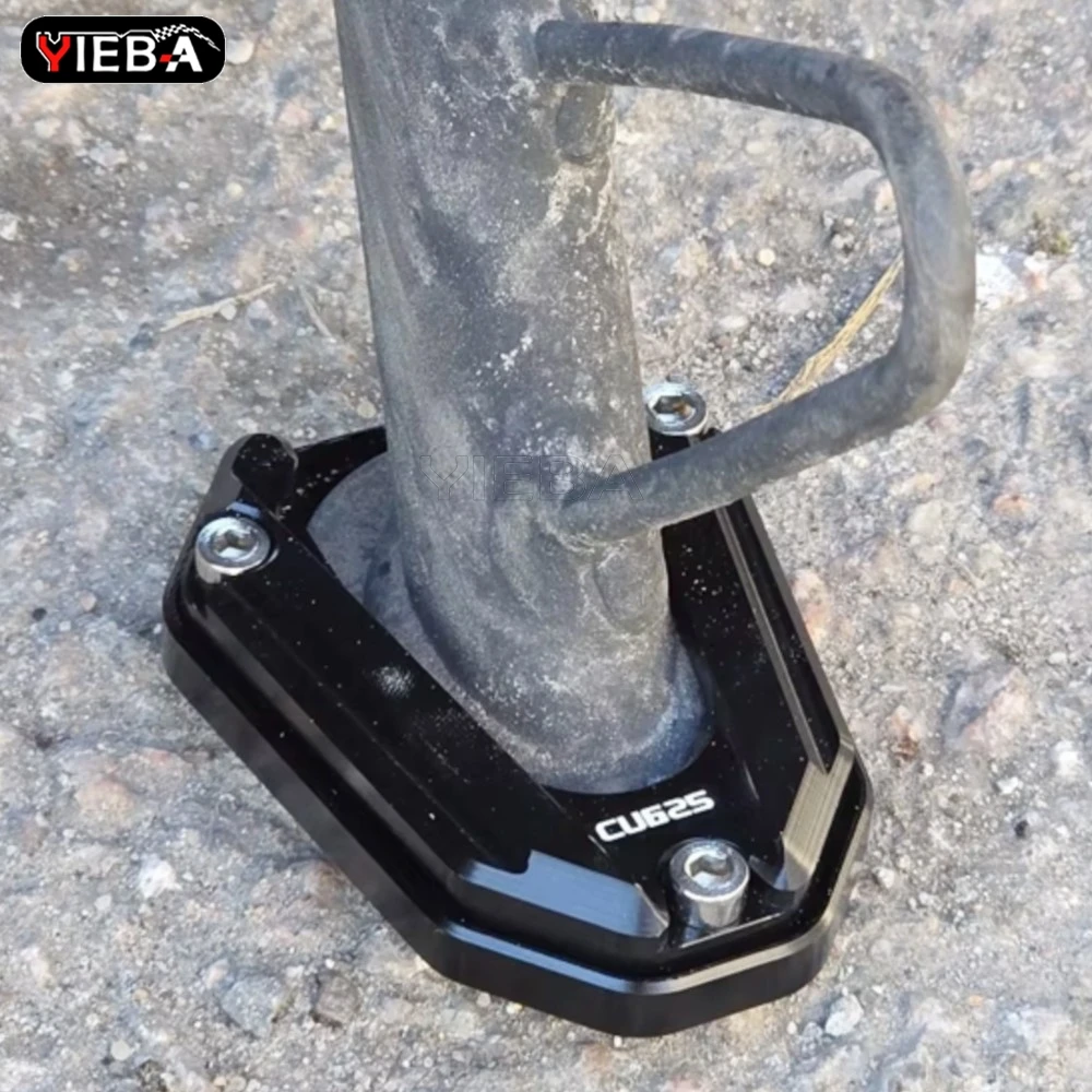 For VOGE CU250 CU525 2023 2024 2025 2026 CU 625 CU625 Motorcycle Kickstand Foot Side Stand Extension Enlarger Support Plate Pad