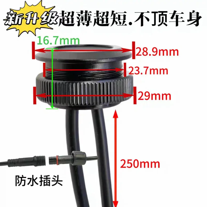Universal LED Car Modified Spot Lights & Chassis Lights, High Brightness Eagle Eye Ambient Lights for Brabus, Toyota