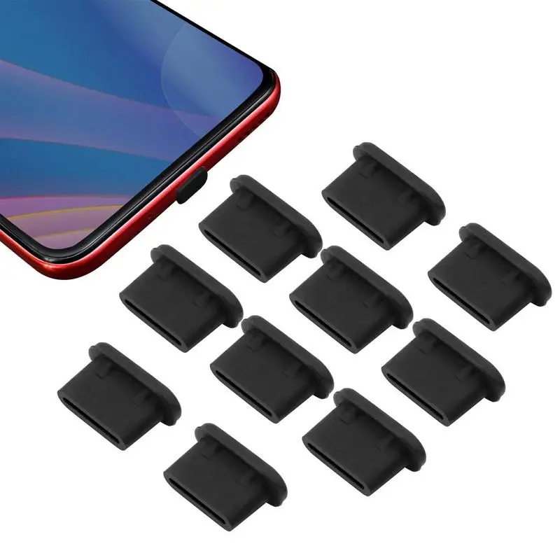 Caps Soft Silicone Waterproof Dust Protectors Plugs Protection Accessories For Any USB Type C Charging Port