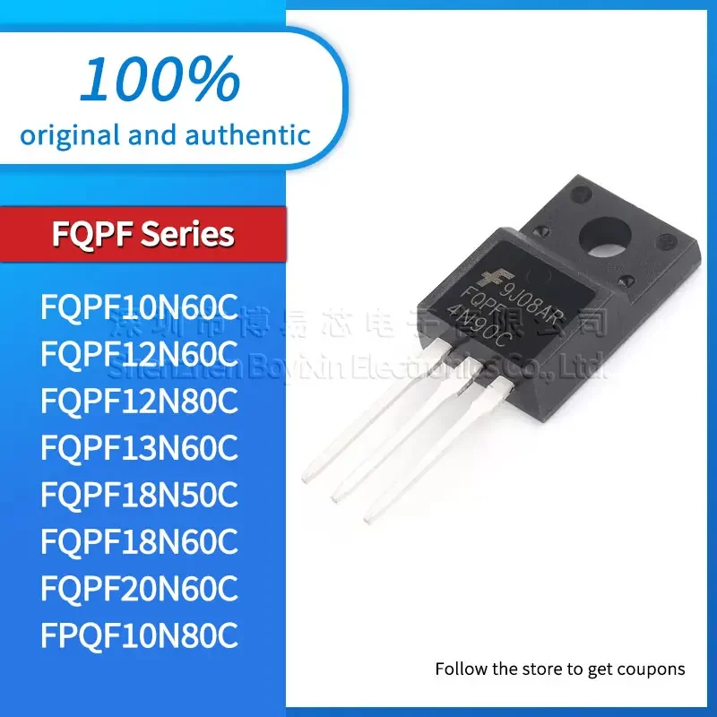 

FQPF10N60C FPQF10N80C FQPF12N60C FQPF12N80C FQPF13N60C FQPF18N50C FQPF18N60C FQPF20N60C original and authentic