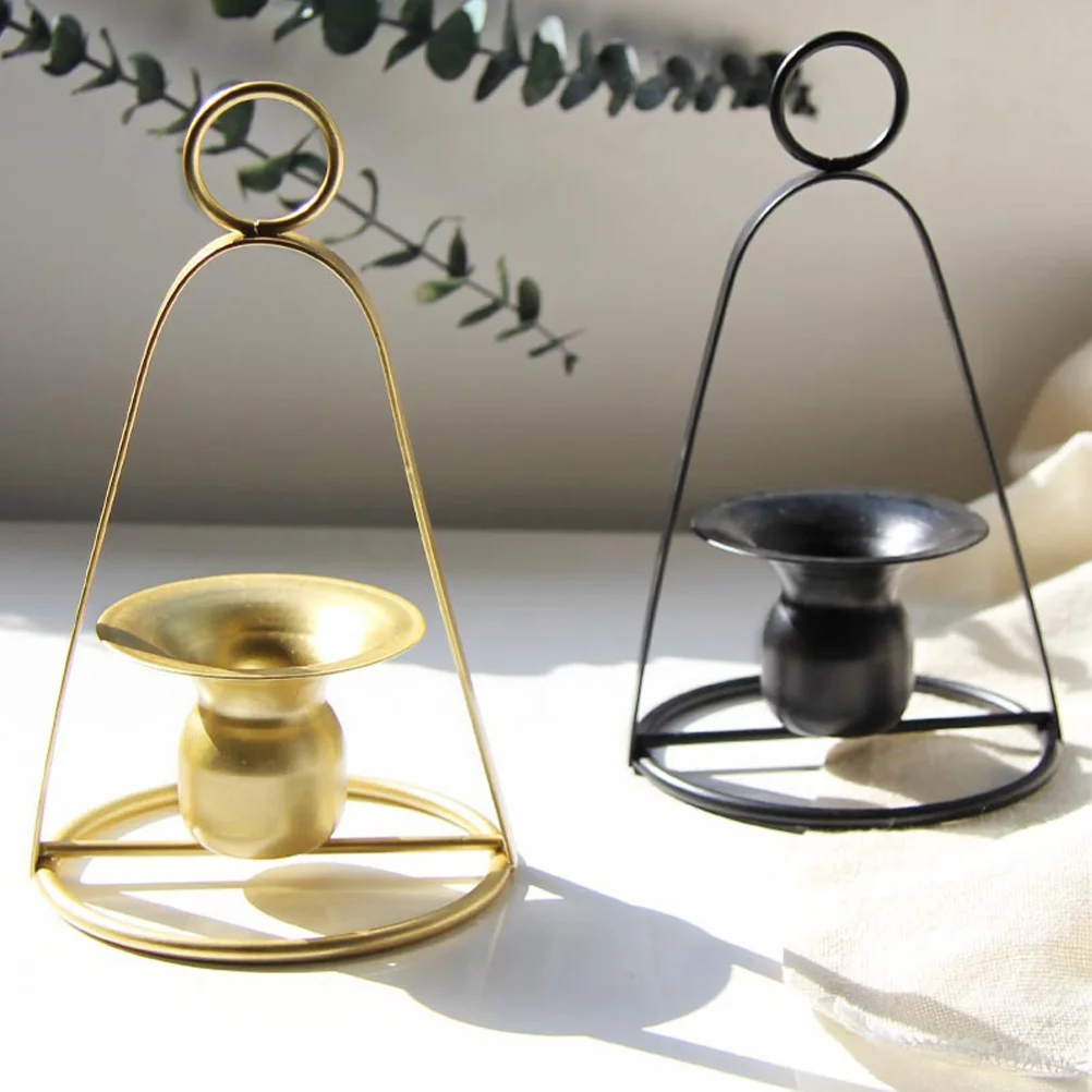 

Iron Holder Delicate Modern Style Tabletop Stand Romantic Party Decoration Exquisite Home Accessories