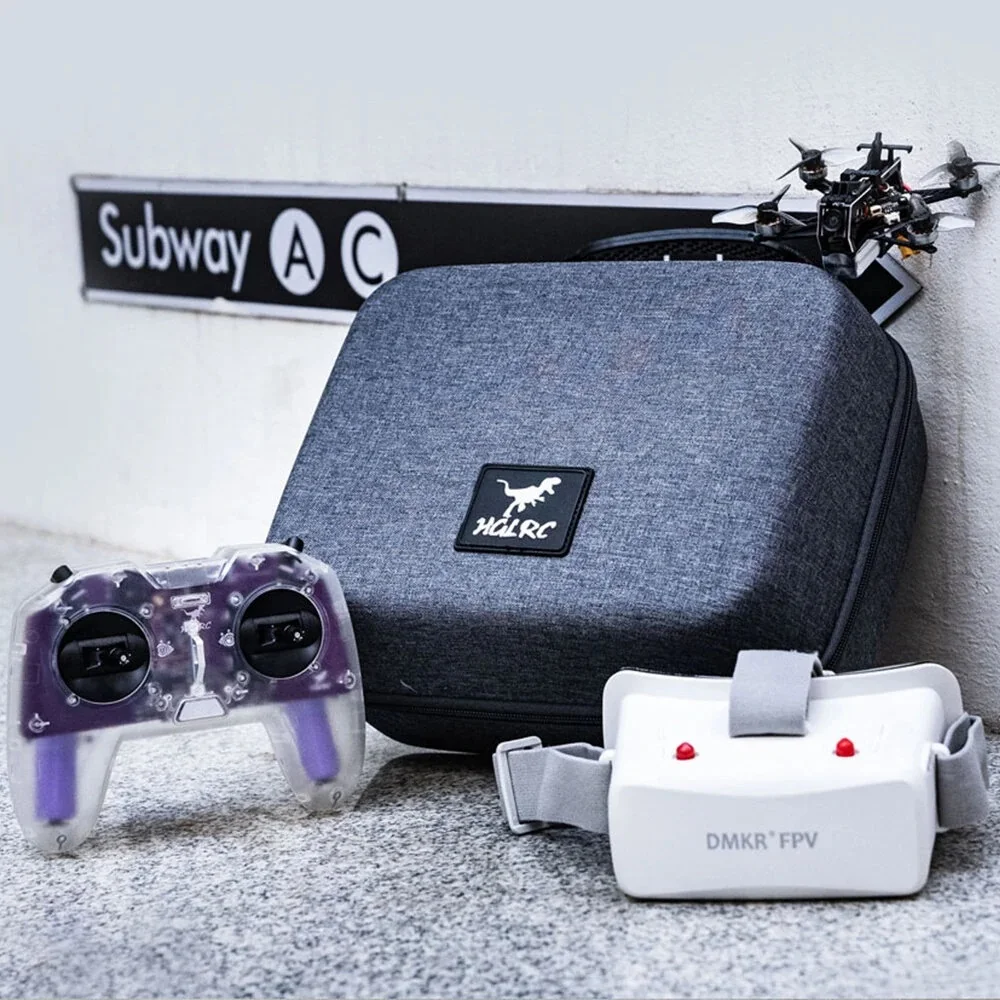 HGLRC Draknight 2 Inch 2S Toothpick RC FPV Racing Drone Entry-level RTF with Remote Controller FPV Goggles for Beginners