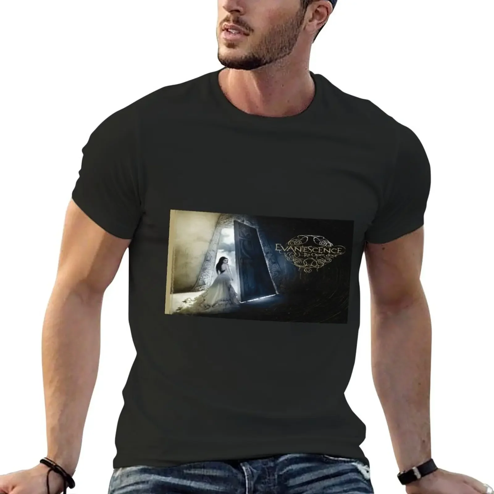 

rock american most popular,the open door,evanescence 12, singer and pianist Amy Lee and guitarist Ben Moody T-Shirt