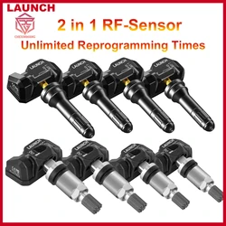 LAUNCH-probador de Sensor TPMS 2 en 1, RF-SENSOR, 315MHz y 433MHz, programación de herramientas de reparación de neumáticos, escáner de sensores de presión de neumáticos, X431