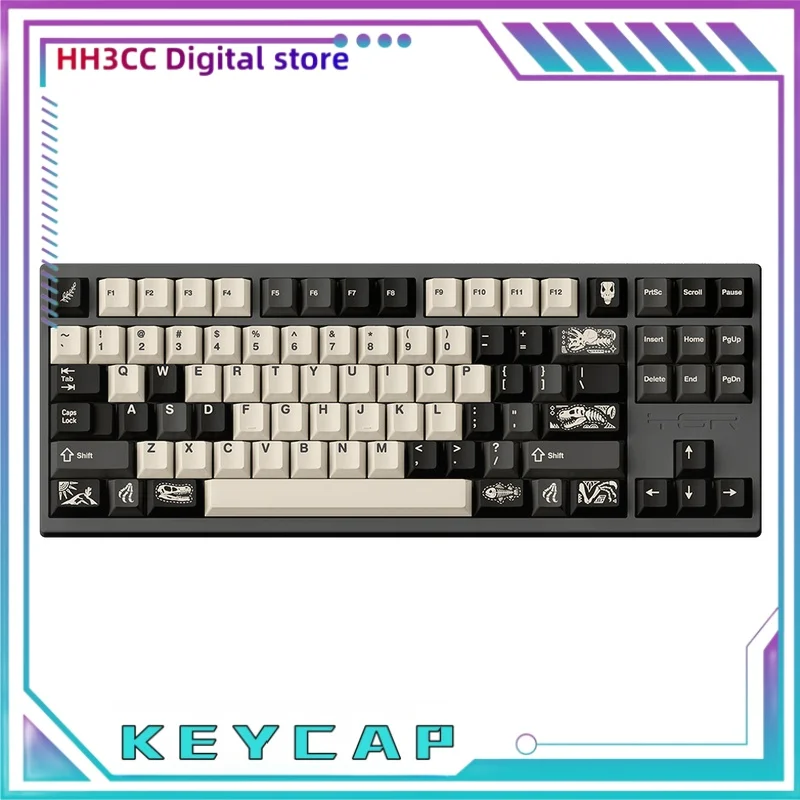 Creative Keyboard Keycaps 179 Key Fbb Fossil Amber Theme Pbt Thermal Sublimation Process Keycaps Tablet Laptop Keyboard Keycap