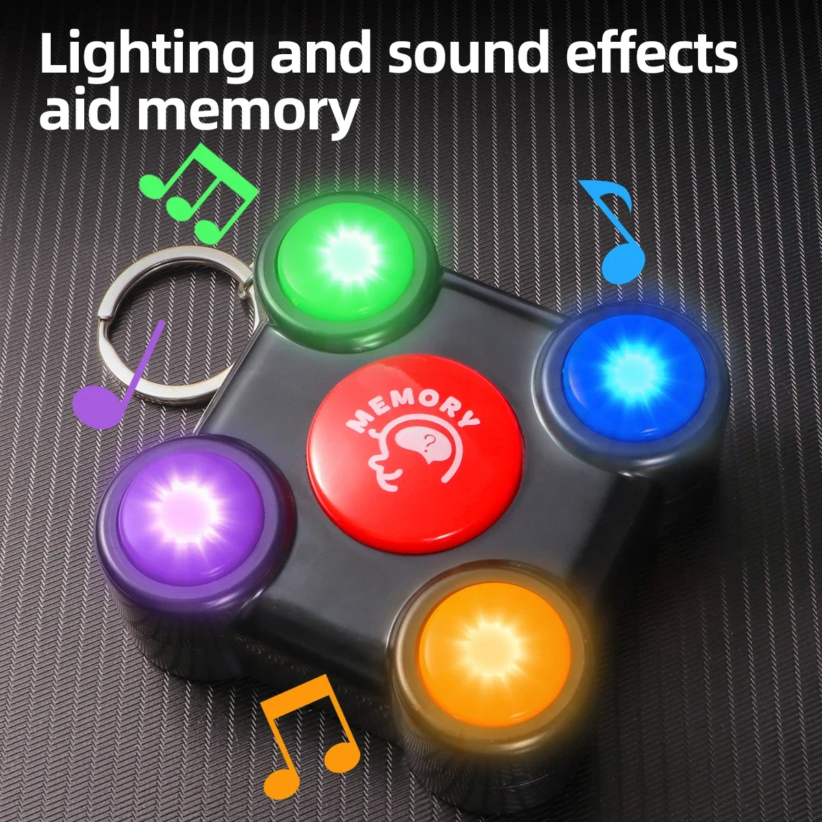 Jouets de console Puzzle créatif mini jeux de mémoire - emballage de boîte de couleur