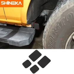 SHINEKA Car Chassis Floor Pan Drain Plug Round Hole Waterproof Plugs Protection Cover  Accessories For For Ford Bronco 2021 up