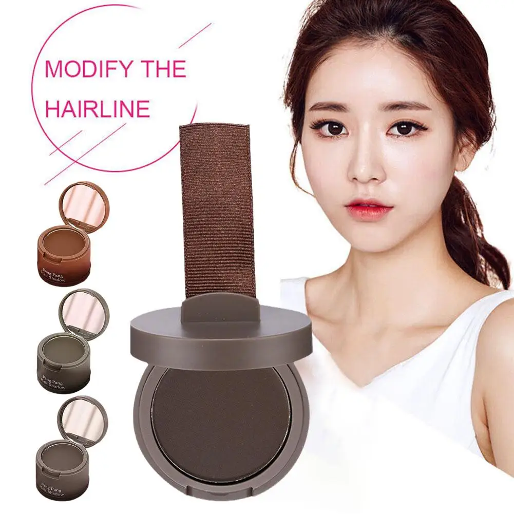 3colors Hair Fluffy Powder Hairline Modified Repair Loss Natural Powder Shadow Cover Hair Trimming Hair Makeup Concealer Be V8I9