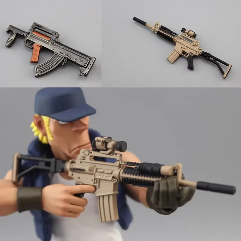 Nieuwe 1:12 Schaal Diecast Metal Model Gun 98 K/Groza Speelgoed Voor 6 Inch Action Figure Body Accessoire Collectie display Fans Geschenken