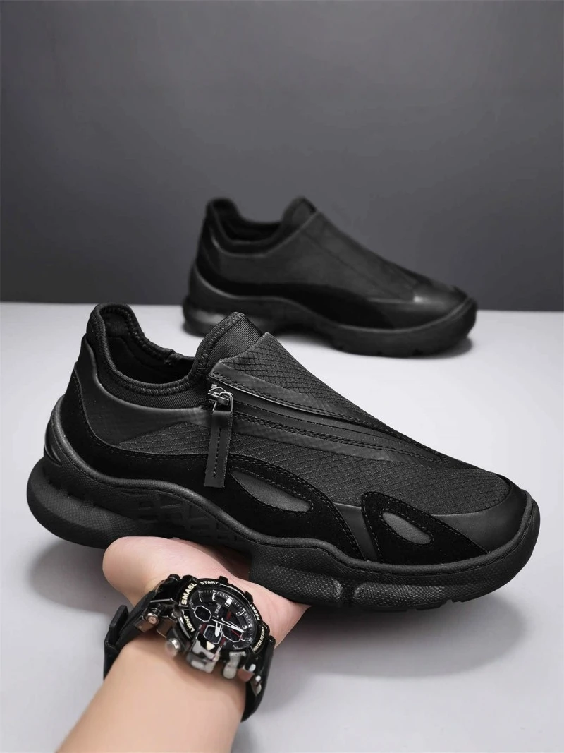 

Men's Summer Outdoor Casual Sports Shoes Anti-Slip Wear-Resistant Kitchen Work Safety Men's Slip-On Leisure Hiking Shoes