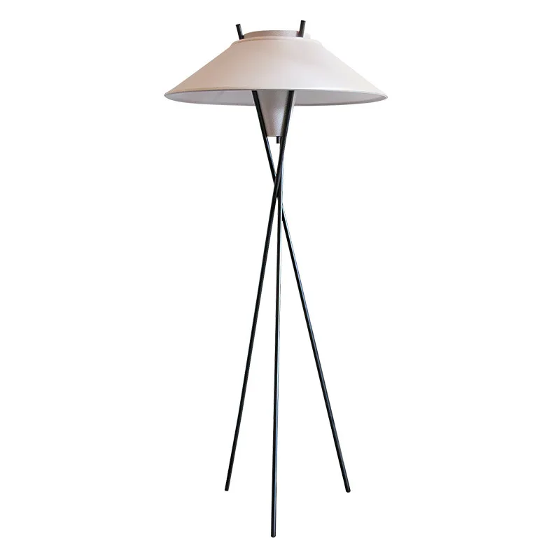

Nordic floor lamp designer simple modern model room living room bedroom creative personality tripod vertical floor lamp