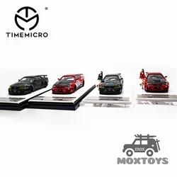 Time Micro 1:64 GTR R34 Red Zero / Dark Green NFS limited999 Diecast Model Car