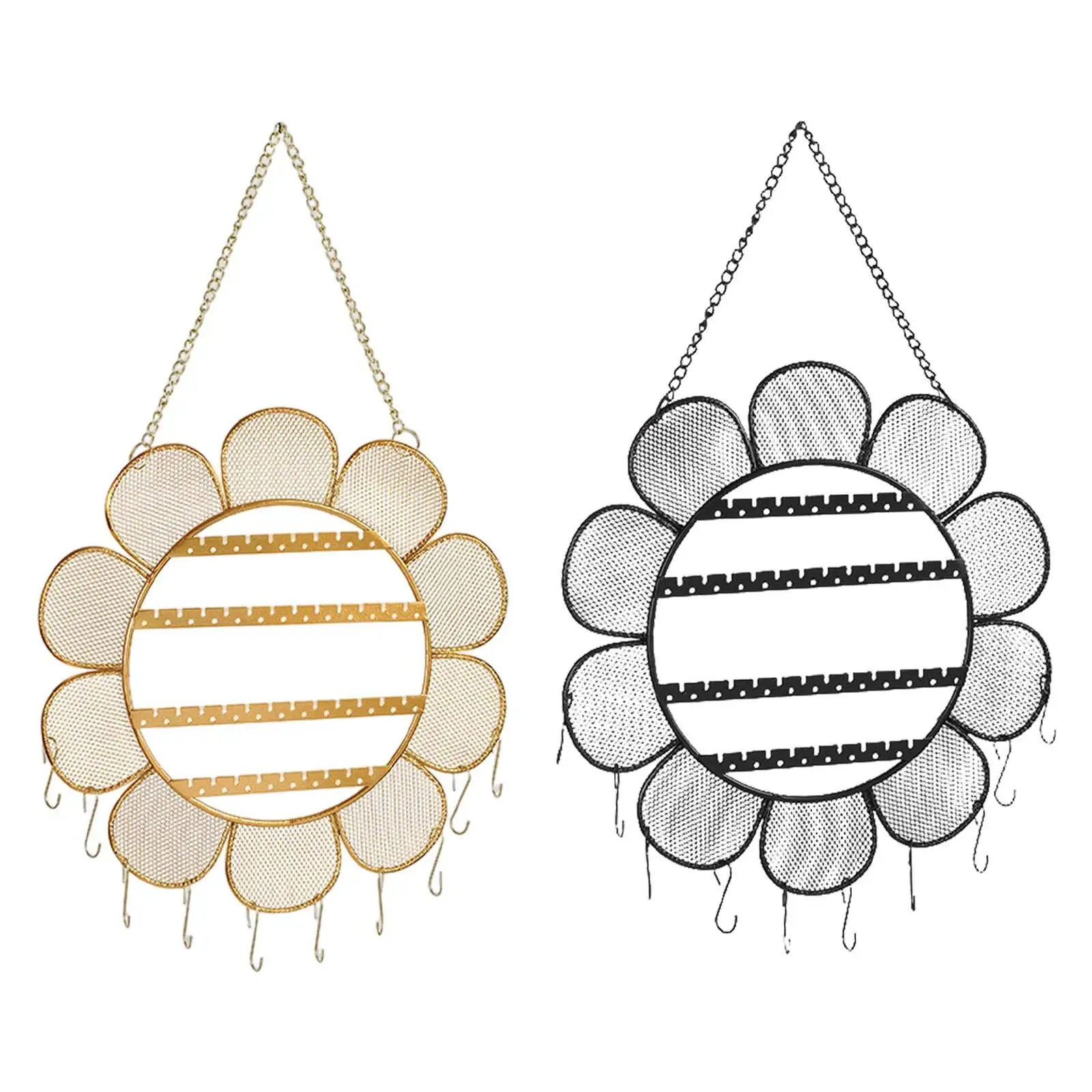 

Стильное решение для хранения ювелирных изделий - подвесной органайзер для ожерелья с крючками для женщин