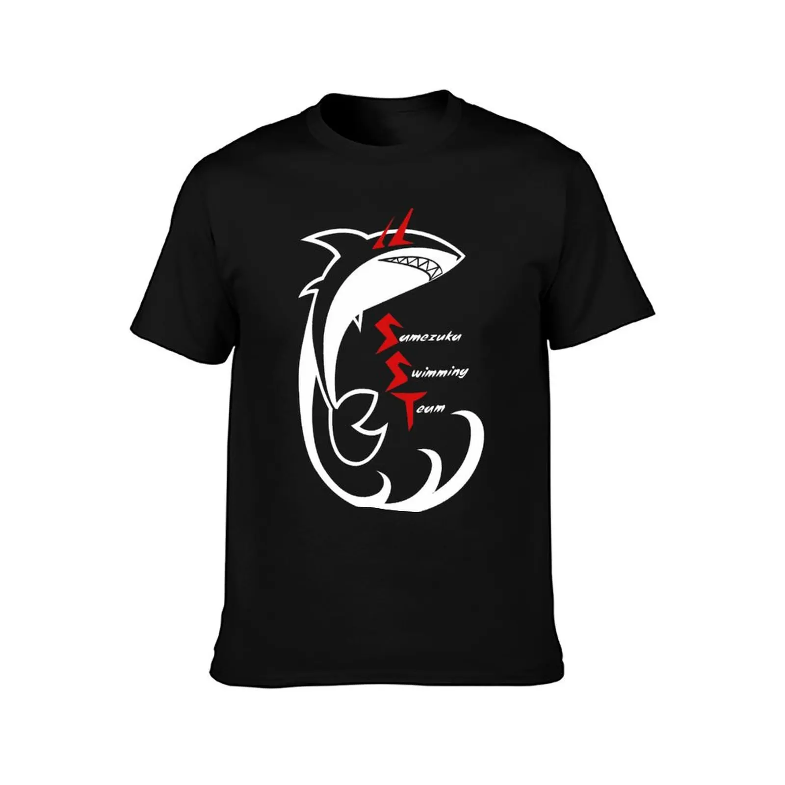 Samezuka swim team logo T-Shirt anime tshirt shirts graphic tee affliction shirts cotton t shirt men