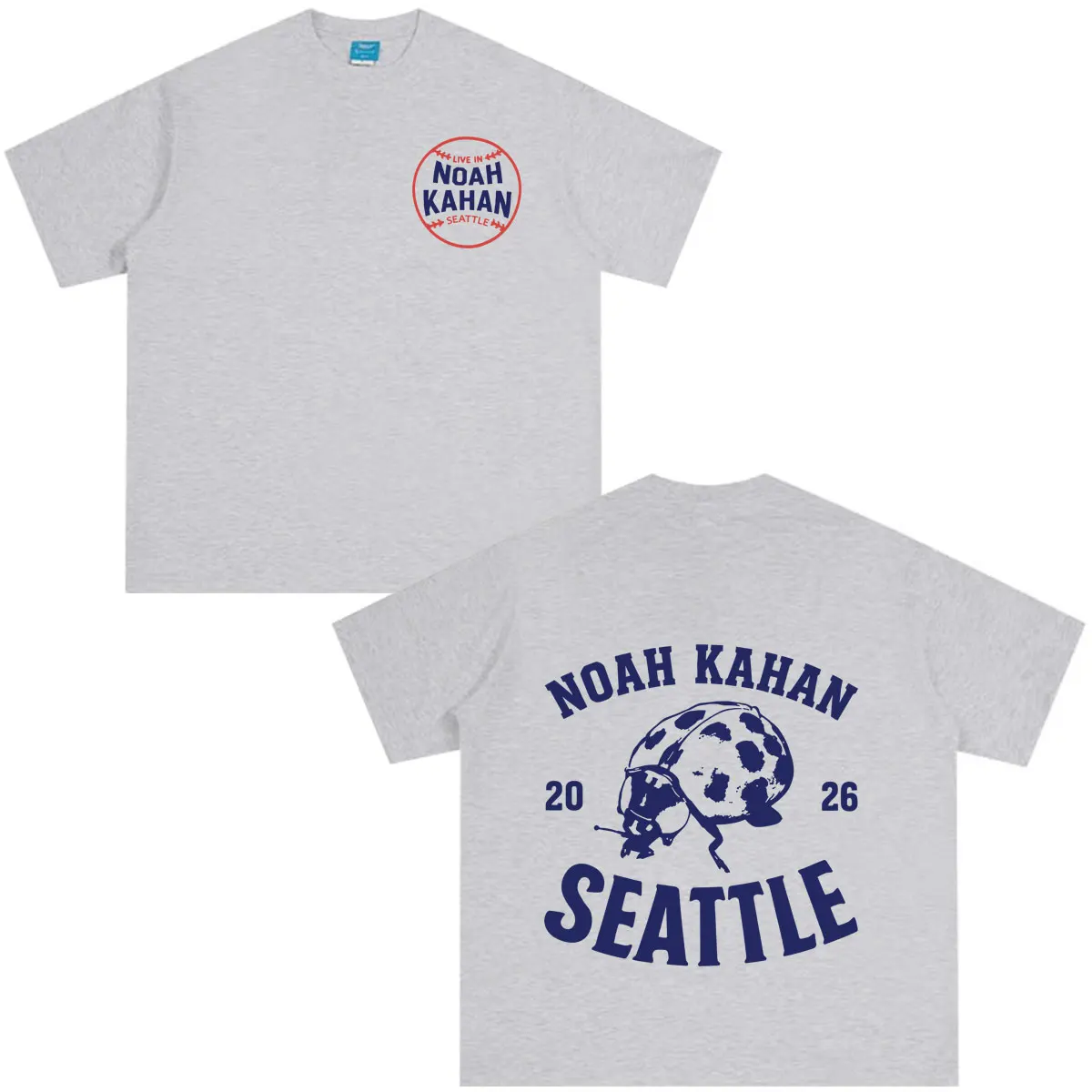 Noah Kahan The Great Divide Tour 2026 Graphic Tees Men Women Fashion T-shirt Casual Cotton Hip-hop Oversized T-shirt Streetwear