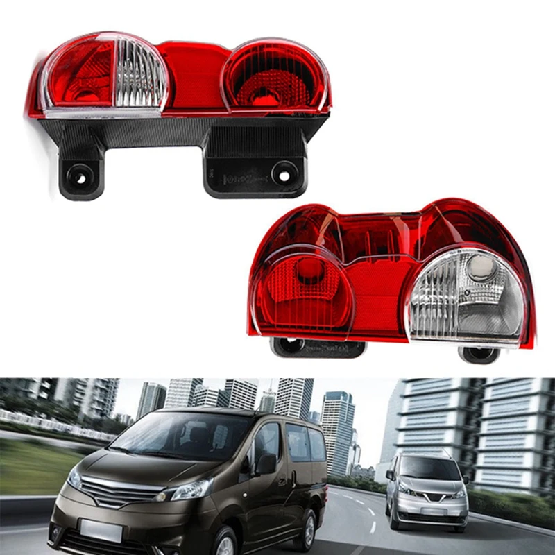 NEW-2Pcs Rear Tail Light For NISSAN NV200 26550-JX00A 26555-JX31A Taillights Rear Brake Lights Warning Lights