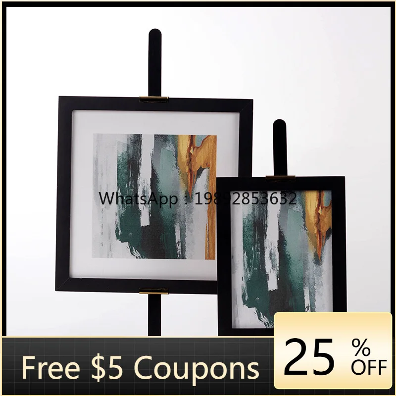 

LYY Metal Floor Easel Model Room Sales Office Bedroom Study Living Room Dining Room Desktop Home Decoration Ornament