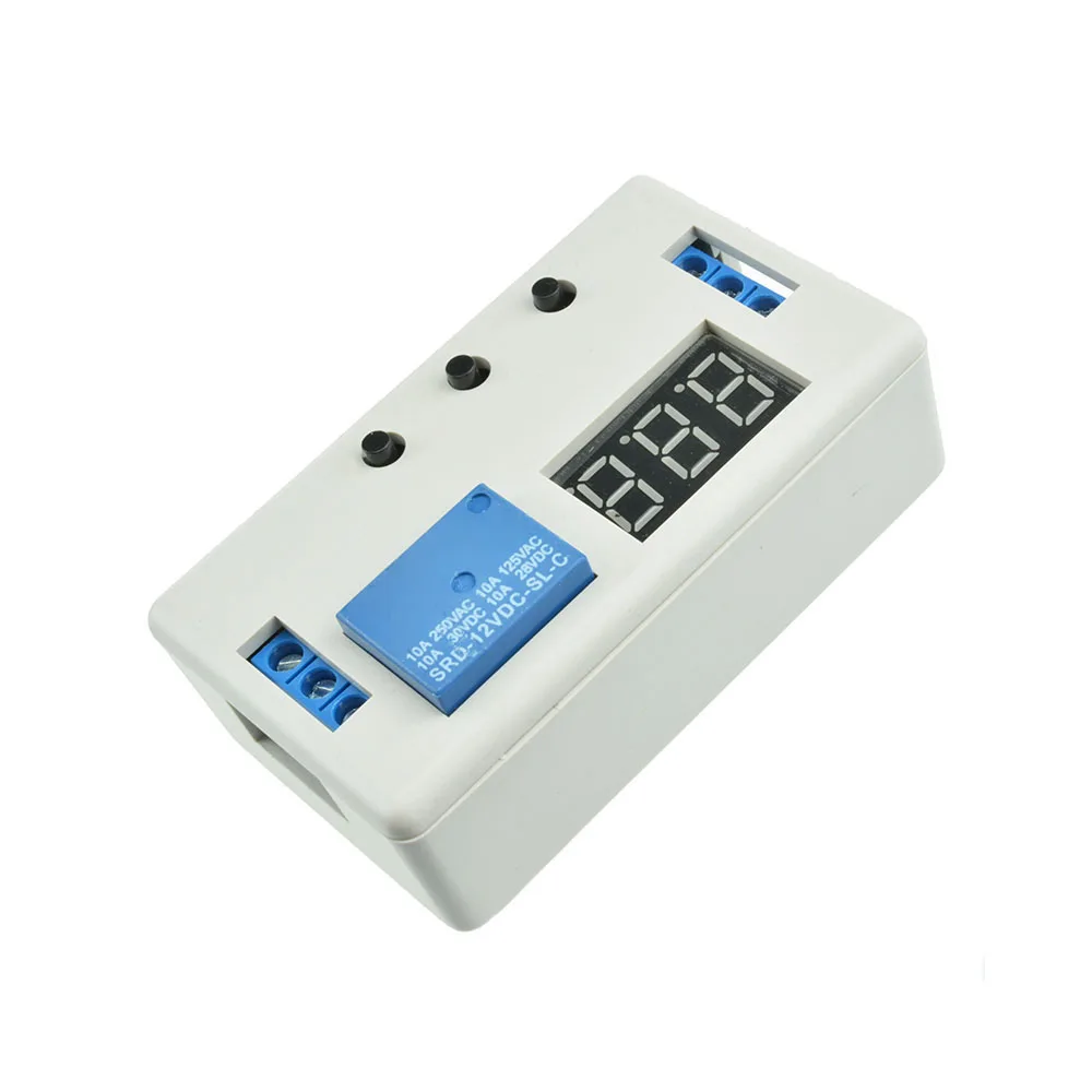 DC 12V 24V LED Digital Time Delay Relay Automation Trigger Time Circuit Timer Control Cycle Adjustable Switch Relay Module