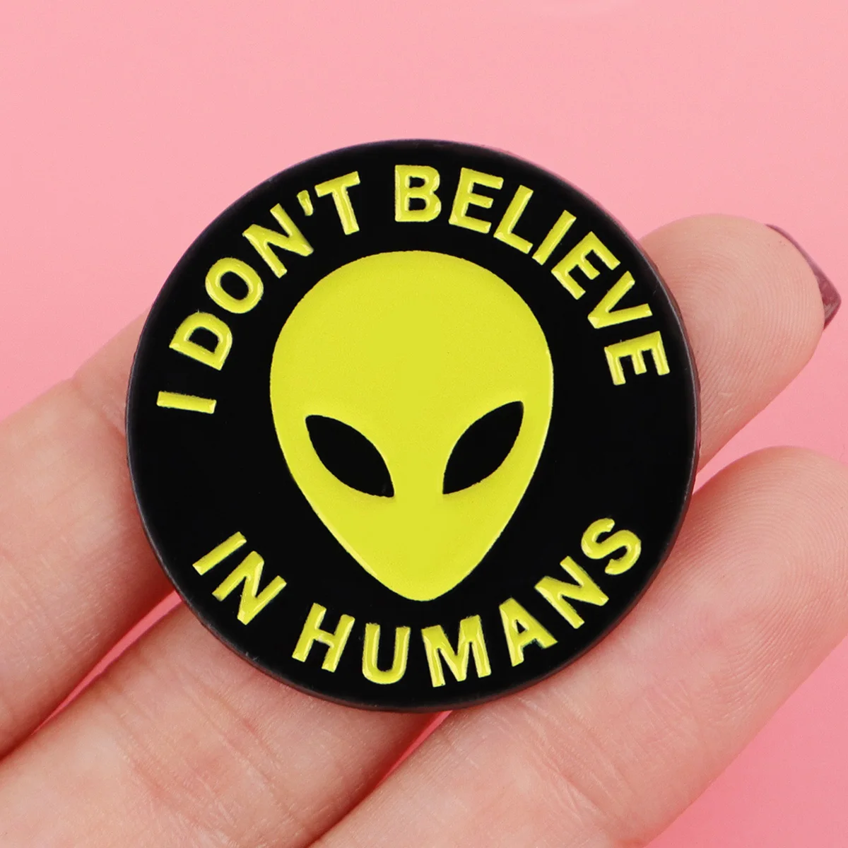 Enamel Pin Cute Cartoon Cat Magician Alien Brooches Women Hat Lapel Badges Cosplay Accessories Backpack Gifts Toys for view 6