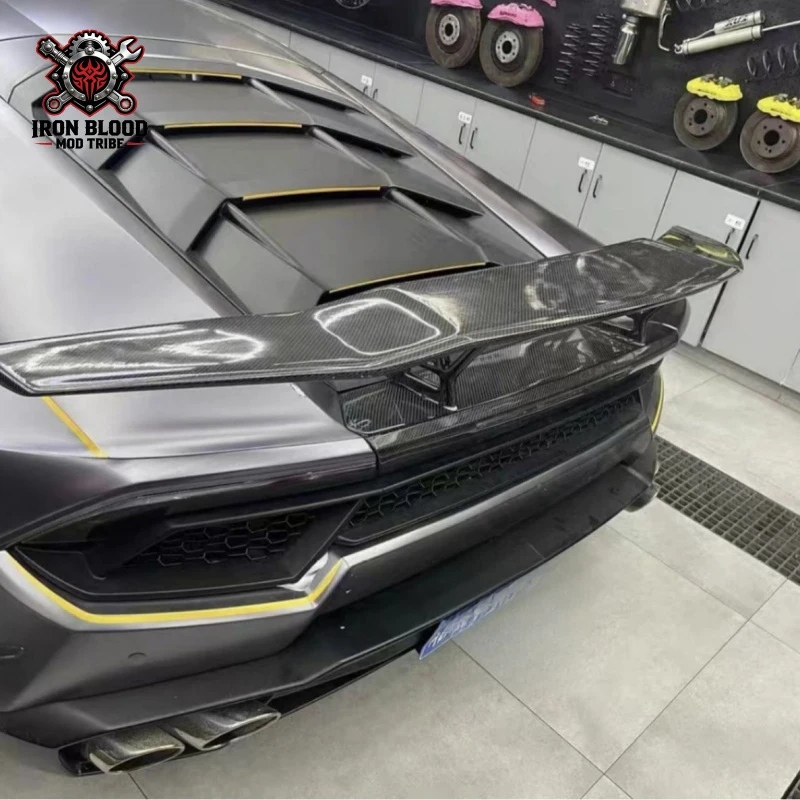 Suitable for Lamborghini Huracan LP580 LP610 EVO modification and upgrade to MSY style rear spoiler