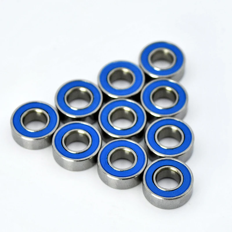 10pcs Stainless SMR115 2RS 5*11*4mm DDU Inner Diameter 5mm High Speed 1150 MR115 Miniature Bearing Ball Bearings