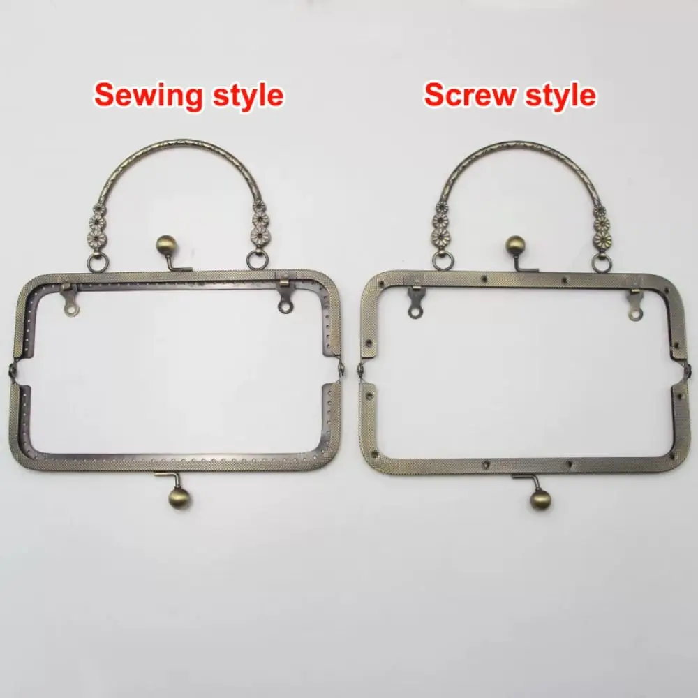 

Bag Hardware Metal Purse Frame Kiss Clasp Vintage 20CM Purse Clasp Frame Purse Frame Bag Making