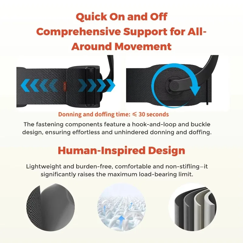 Wearable Powered Robot AI Gait Recognition Lightweight Carbon Fiber Training Support Exoskeleton CE/FCC