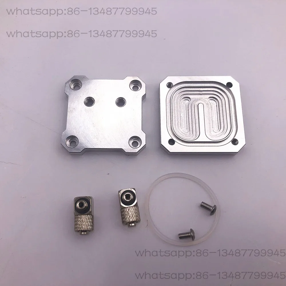 ملحقات الطابعة ثلاثية الأبعاد المعدنية بالكامل 57 أو 42 محرك متدرج مجموعة تبديد الحرارة لتبريد المياه #2