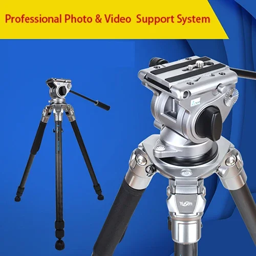 YuSen Professional Heavy Duty Tripod Stable Compact Stand for digital cameras Video Camera Bird Photography Stabilizers