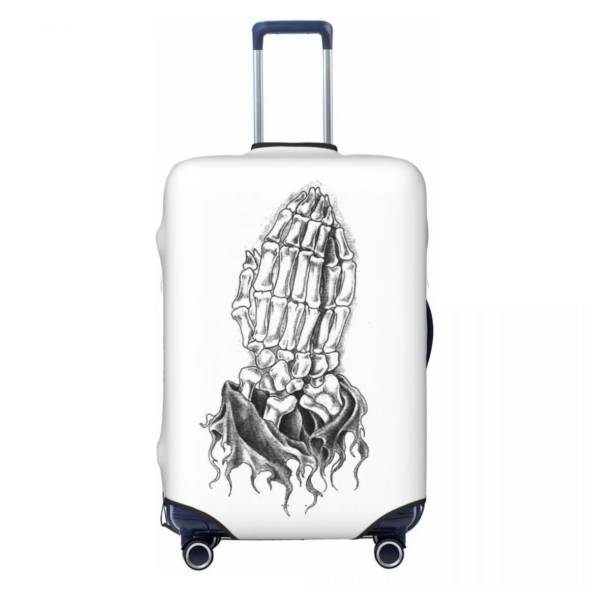 

Prayer Bones Mexico Print Luggage Protective Dust Covers Elastic Waterproof 18-32inch Suitcase Cover Travel Accessories