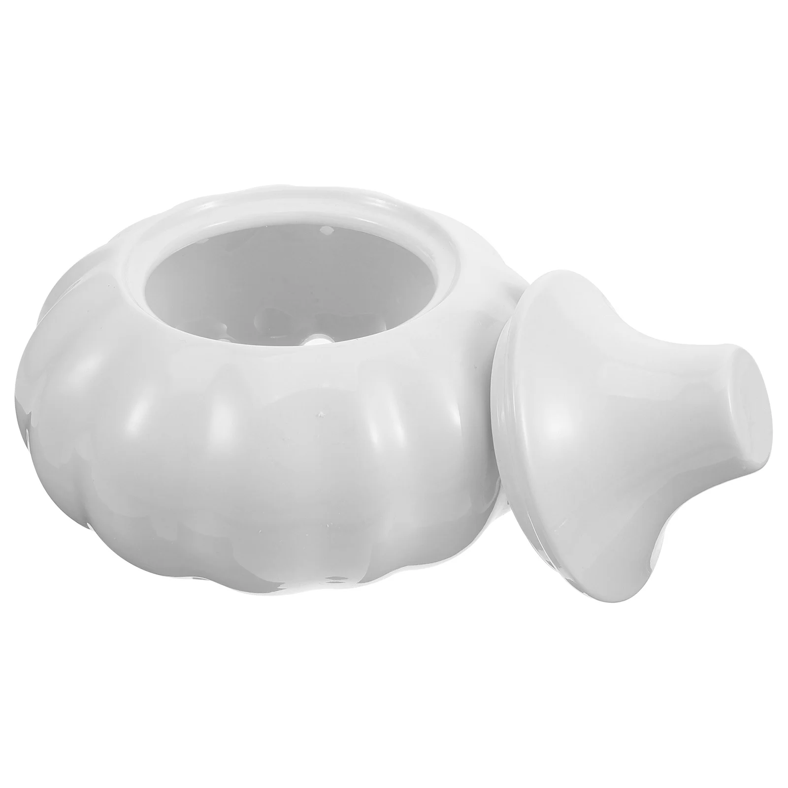 Ceramiczny pojemnik na czosnek z ażurową pokrywką, pojemnik do przechowywania czosnku, słoik kuchenny na imbir, artykuły gospodarstwa domowego.