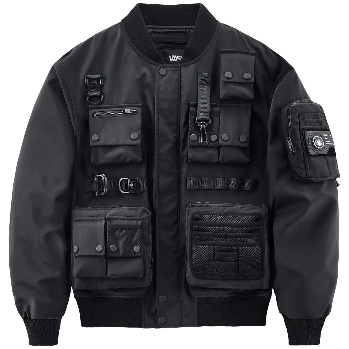 VIP Flying Tide Brand Heavy Multi-pocket Flight Jacket, Loose Functional Tactical Tooling Coat