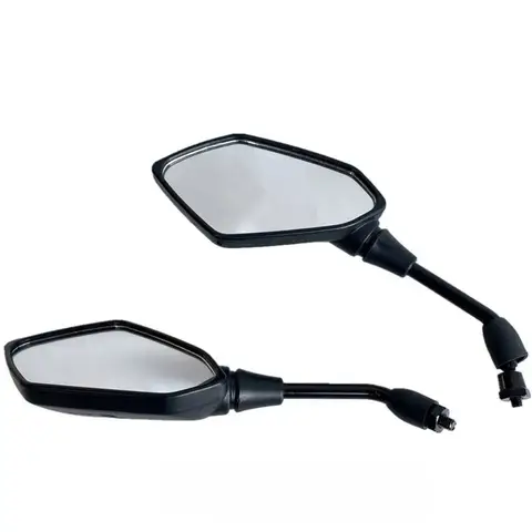 오토바이 스쿠터 ATV 용 Tat 원래 예비 부품 고화질 볼록 거울 대형 시야 후면보기 미러