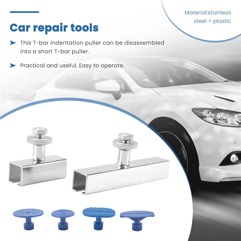 【Prix Goutte! !】Kit d'outils de débosselage sans peinture pour voiture, extracteur de bosses de voiture, outil de débosselage en tôle, outil de débosselage de voiture