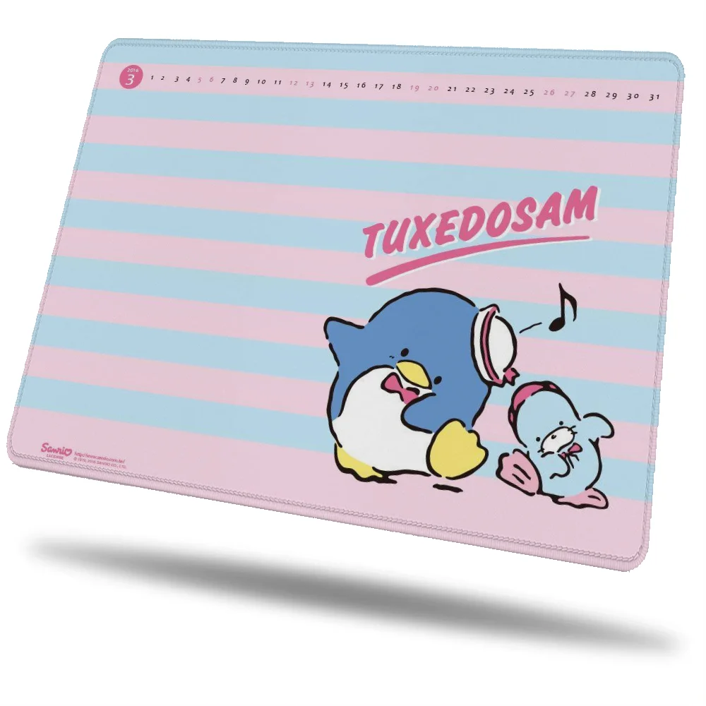 Tuxedosam Gaming Mouse Pad Anime Small Game Mats Computer Accessories Pc Gamer Girl Desk Mat Mousepad Company Mause Laptop Table