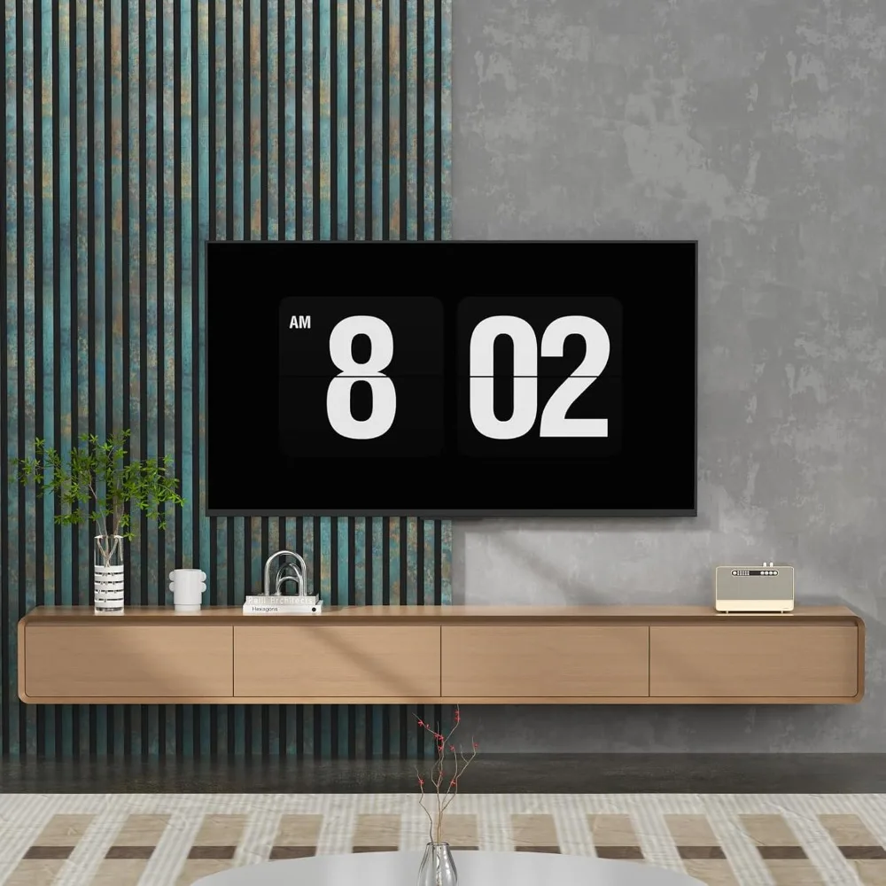 ألواح حائط خشبية - لوحة عتيقة مقاومة للصوت باللون الأزرق المخضر لديكور الحائط الداخلي، تصميم حديث، 94 × 12، 4 عبوات