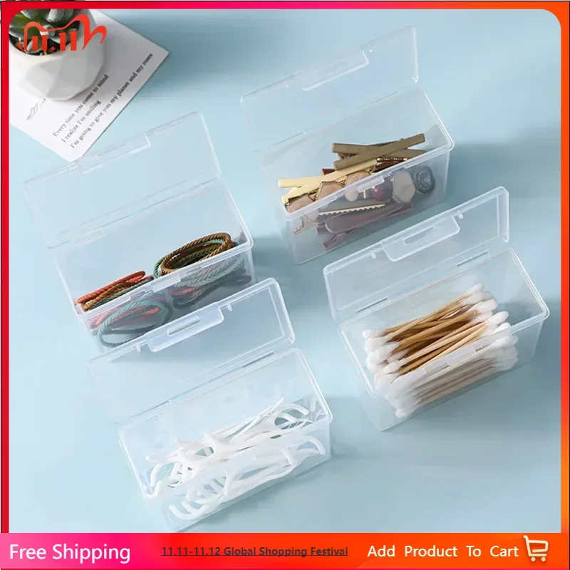 

Portable Transparent Playing Card Box Storage for Game Business Bank Cards Christmas & Halloween Gift Box