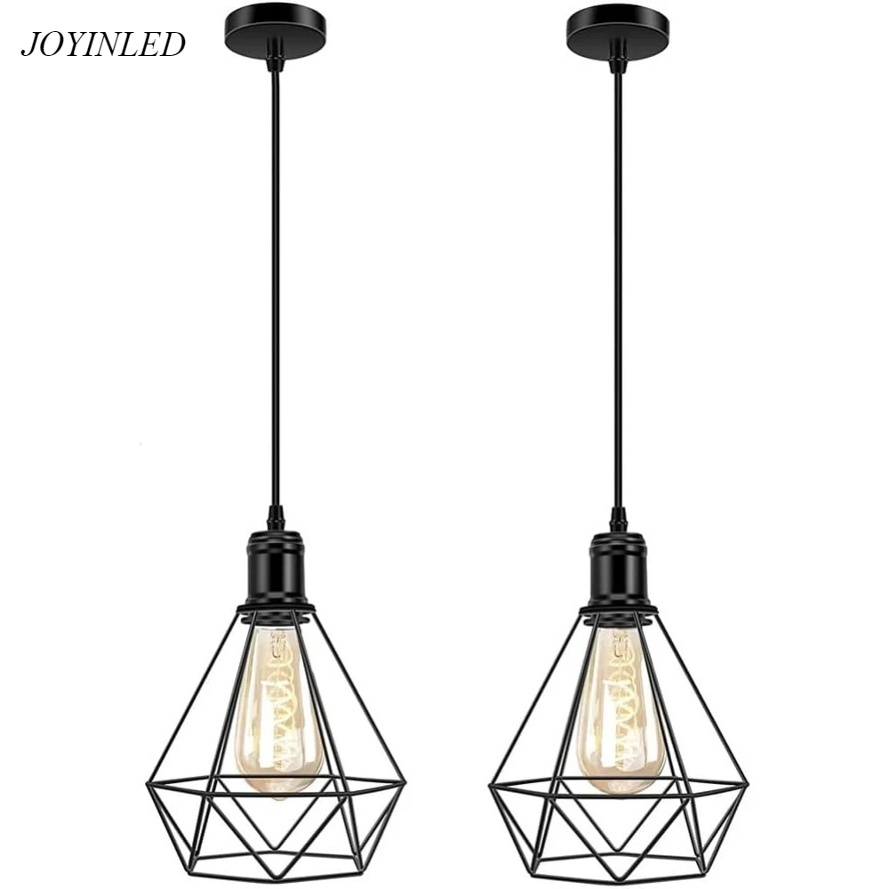 

JOYINLED современный металлический каркас несколько люстр ретро промышленный винтажный подвесной светильник для кафе-бара кухонный остров 20 см 1/3 головы
