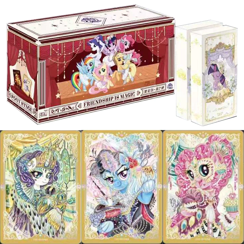 

KAYOU Genuine My Little Pony Card Friendship Forever Cards Star Pack Swan Polly Ballet Drama Anime Collection Card Toys Gift