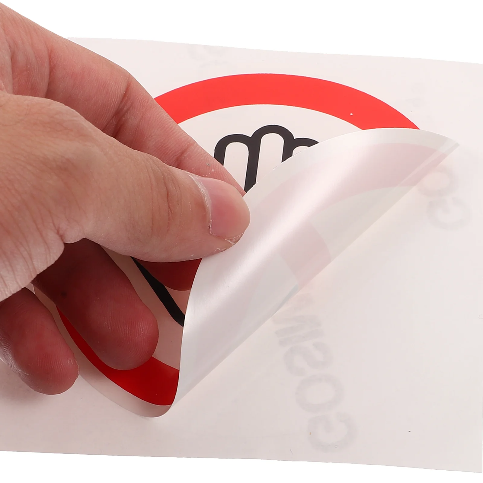 Warning Sign Decals Safety Labels Stickers Caution Danger Not Touch Self-adhesive Vinyl