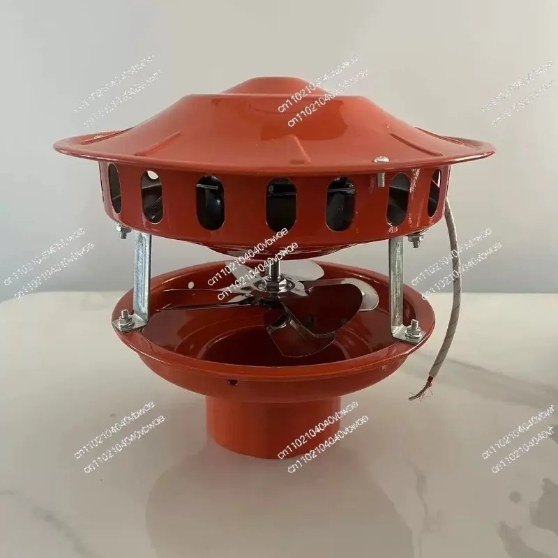 Rural chimney, hot kang, induced draft fan, exhaust fan, smoking stove, strong anti-pour