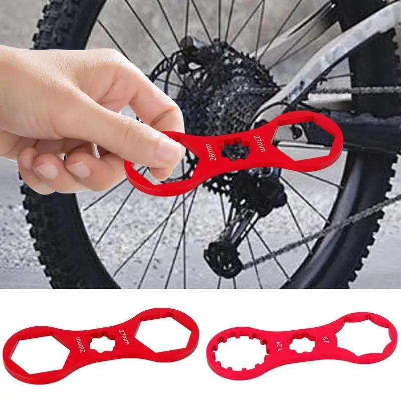 Bikes Fork Cap Wrench Bikes Fork Spring Damper Removal Tool Fork Cap Installation Tool Bikes Fork Spanner for Travel Men Women