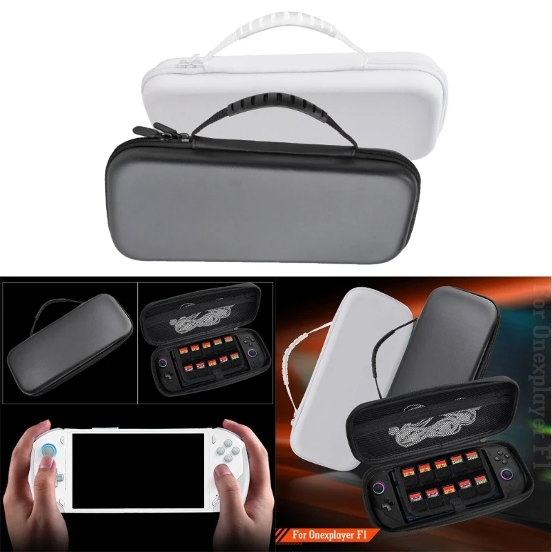 For OneXPlayer F1 Game Console Storage Case Portable EVA Carrying Bag Shockproof Handheld Game Console Anti-scratch Handbag