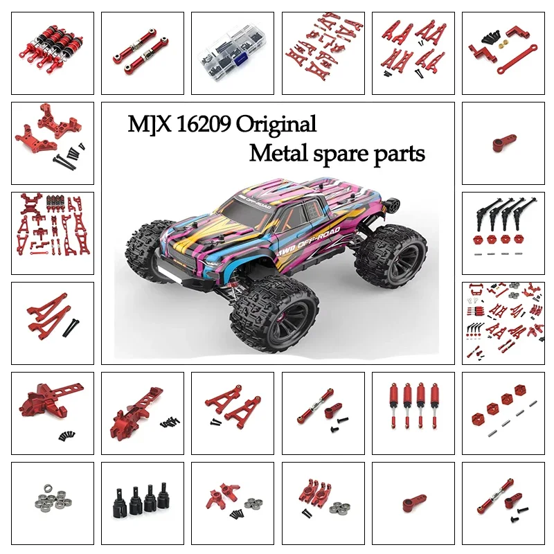 MJX 16207 16208 16209 16210 Hyper Go Części zamienne 1/16 Bezszczotkowe samochody R/C / ciężarówka terenowa / elektryczne części zamienne Buggy