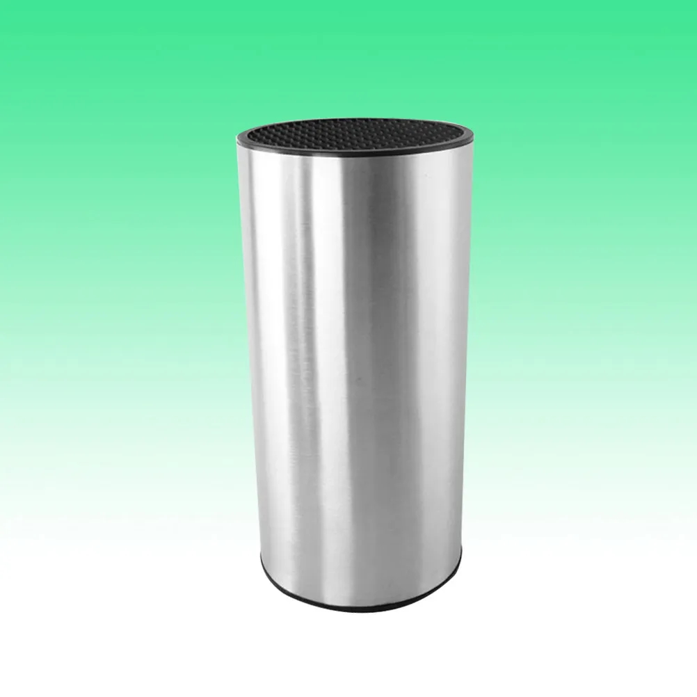 

Stainless Steel Knife Block Holder for Kitchen Office Laundry Garage Space Saving Rust Resistant Heavy Duty Organizer with