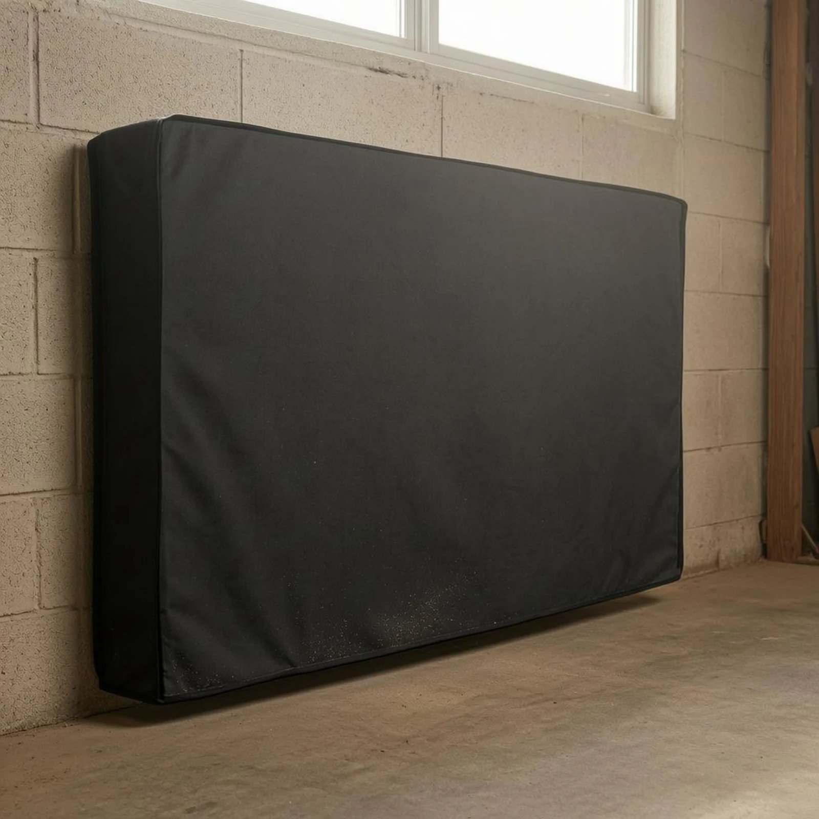 Outdoor Tv Cover Dustproof Wall-Mounted Tv Cover Protect Sleeve 600D Material Stitched Edges